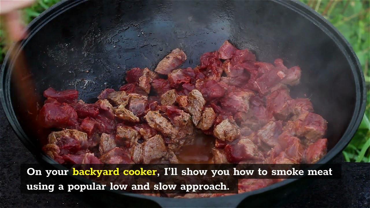 'Video thumbnail for Smoking Meat with Charcoal in 3 Easy Steps'
